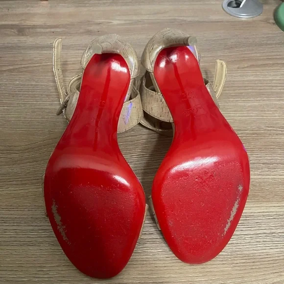 CHRISTIAN LOUBOUTIN Liege Pepite Multipot 100 Sandals - Picture 2 of 5